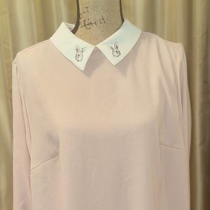 Victoria Beckham Bunny Collar Dress